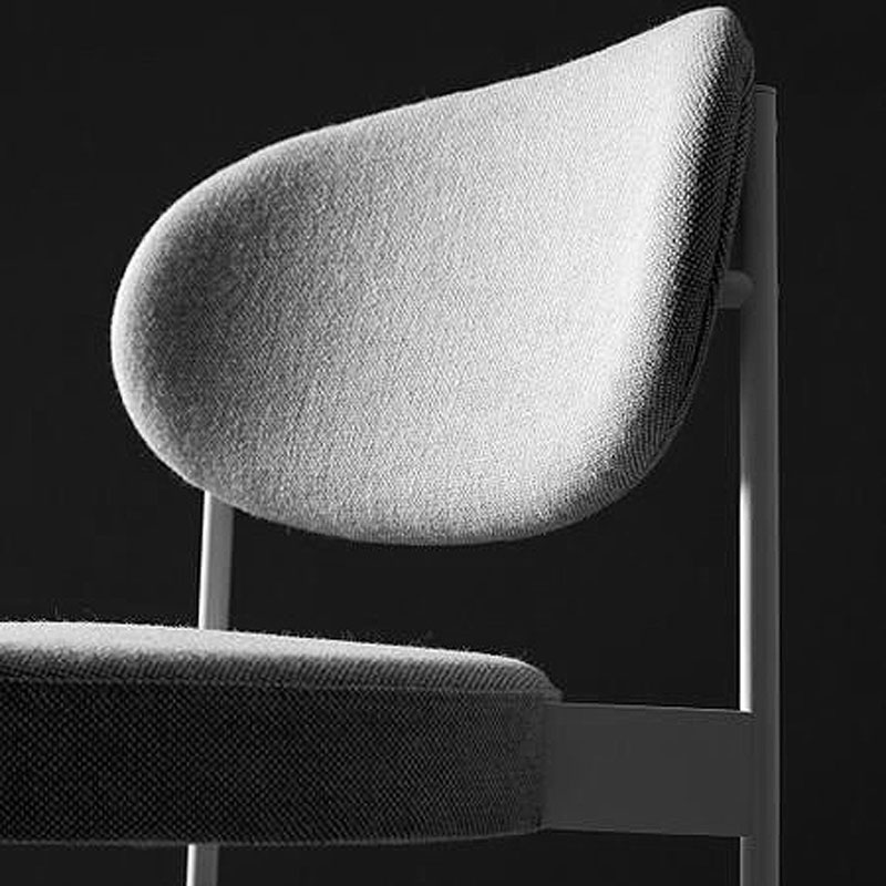 Angers Nantes Cholet Saumur Icones Verpan Chaise Serie 430 restaurant tissu velour art deco mobilier design Verner Panton 12