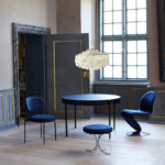 Angers Nantes Cholet Saumur Icones Verpan Chaise Serie 430 restaurant tissu velour art deco mobilier design Verner Panton 13