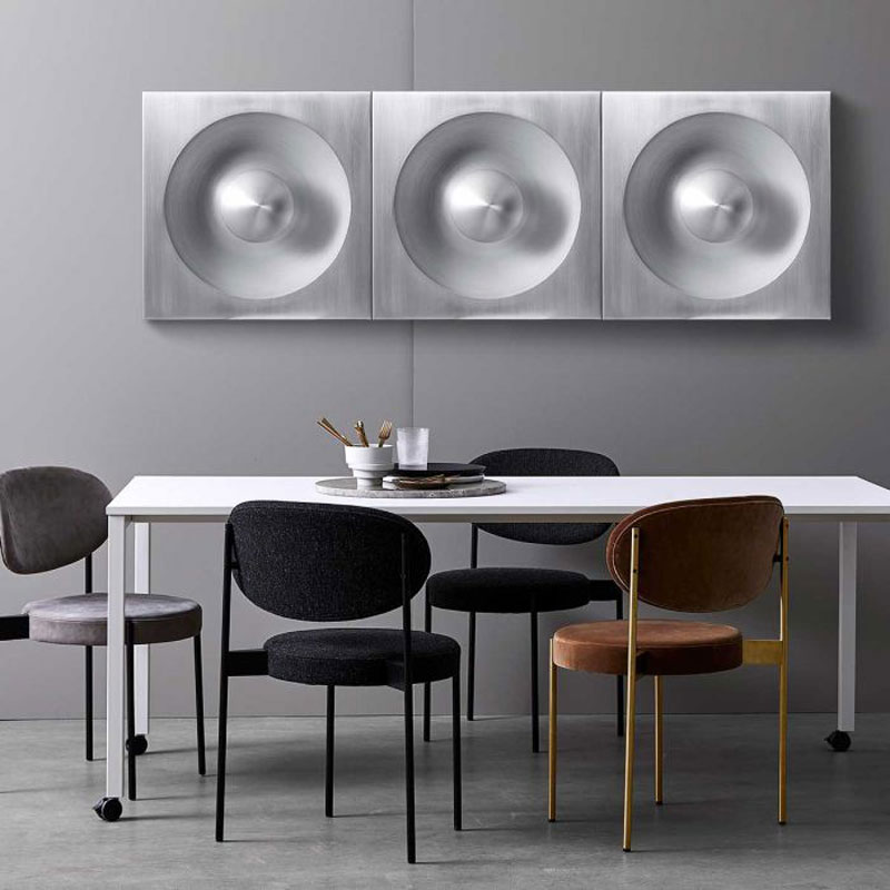 Angers Nantes Cholet Saumur Icones Verpan Chaise Serie 430 restaurant tissu velour art deco mobilier design Verner Panton 8