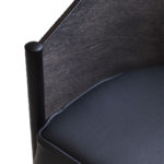 Angers Nantes Cholet Saumur Icones fauteuil Driade Coste restaurant café Costes noir Ebene cuir Paris philippe Starck 3