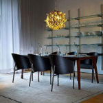 Angers Nantes Cholet Saumur Icones fauteuil Driade Coste restaurant café Costes noir Ebene cuir Paris philippe Starck 4