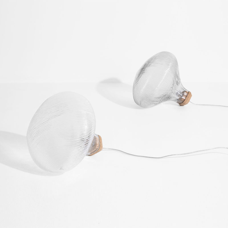 Angers Nantes Cholet Saumur Icones lampe a poser Petite Friture Tidelight verre liege phare voiture Pierre Favresse 12