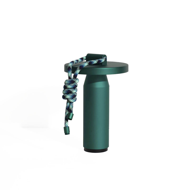 Angers Nantes Cholet Saumur Icones lampe batterie Quasar vert aluminium anodisé escalade nomade Samy Rio 11