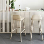 Angers Nantes Cholet Saumur Icones tabouret haut bar cuisine Nerd Muuto mobilier Scandinave bois chêne David Geckeler 5
