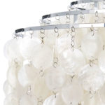 Angers Nantes Cholet Saumur Paris Bordeaux Le Mans Laval Icones Verpan suspension luminaire Fun 10DM Chrome nacre organique Verner Panton 1