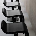 Angers Nantes Cholet Saumur Paris Bordeaux Le mans laval Icones Lapalma Tabouret bois Chêne LEM Noir Piston Bar dimension Shin & Tomo 4