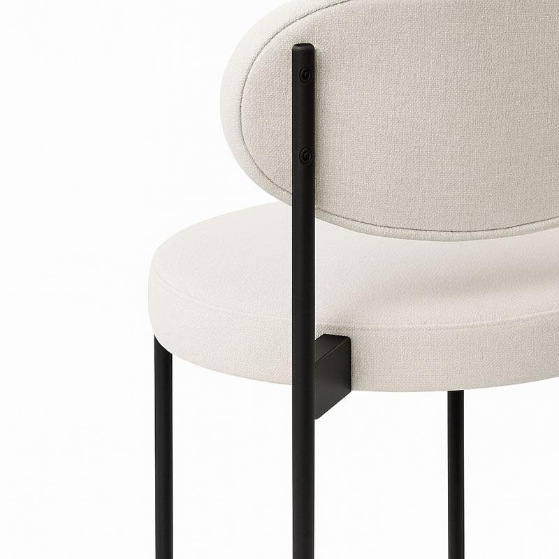 Angers Nantes Cholet Saumur Paris Le Mans Bordeaux Icones Verpan Chaise Serie 430 restaurant tissu velour art deco mobilier design Verner Panton 01