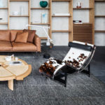 Angers Nantes Cholet Saumur bordeaux paris Tours Laval Poitiers Le Mans orleans Icones Chaise Longue Le corbusier Cassina Peau Poil fauteuil chrome 5