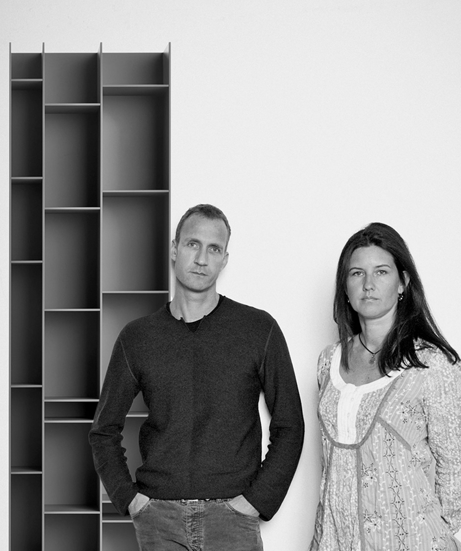 Angers Nantes Cholet Saumur Icones bibliothèque Random Blanc Mdf C3 C2 Italia Neuland Industriedesign 0