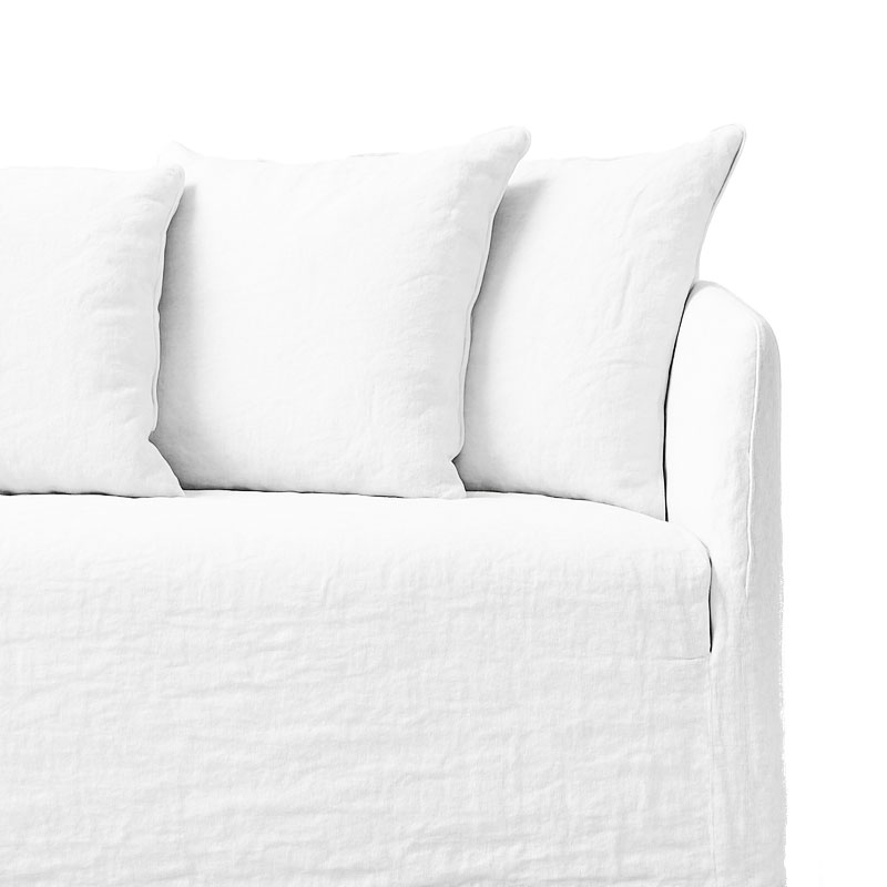 Angers Nantes Cholet Saumur Paris Bordeaux Niort Le Mans Poitiers laval Icones Gervasoni Ghost 10 canapé Blanc Lin dehoussable Paola Navone 0001