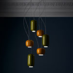 Angers Nantes Cholet Saumur Paris Bordeaux Poitiers Niort  Icones Foscarini Suspension Mini  Chouchin orange mini Ionna Vautri  4