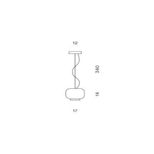Angers Nantes Cholet Saumur Paris Bordeaux Poitiers Niort  Icones Foscarini Suspension Mini  Chouchin orange mini Ionna Vautri  9