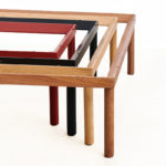 Angers Nantes Cholet Paris Bordeaux Le Mans Laval Icones Hay Scandinave Mobilier design Kofi Table basse chêne verre Martin Solem 2