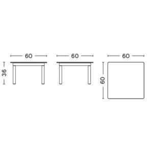 Angers Nantes Cholet Paris Bordeaux Le Mans Laval Icones Hay Scandinave Mobilier design Kofi Table basse chêne verre Martin Solem dimension 