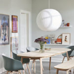 Angers Nantes Cholet Paris Bordeaux Le Mans Laval Icones Hay Scandinave  luminaire suspension Nelson Bubble Ball Blanc George Nelson