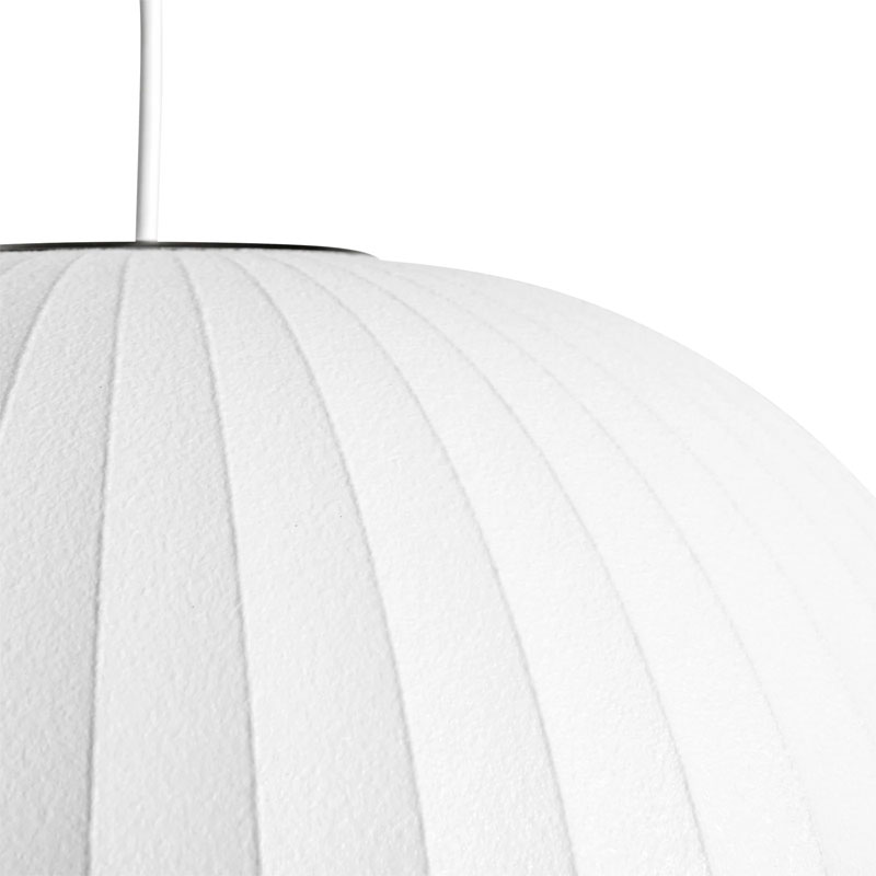 Angers Nantes Cholet Paris Bordeaux Le Mans Laval Icones Hay Scandinave  luminaire suspension Nelson Bubble Ball Blanc George Nelson 11