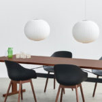 Angers Nantes Cholet Paris Bordeaux Le Mans Laval Icones Hay Scandinave  luminaire suspension Nelson Bubble Ball Blanc George Nelson 18