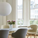 Angers Nantes Cholet Paris Bordeaux Le Mans Laval Icones Hay Scandinave  luminaire suspension Nelson Bubble Ball Blanc George Nelson 7