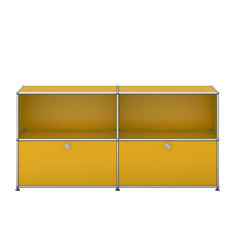 Angers Nantes Cholet Paris Bordeaux Poitiers Le mans Rennes Icônes USM Haller Quickship Meuble  E2 Jaune Or Fritz Haller Paul SCHÄRER 