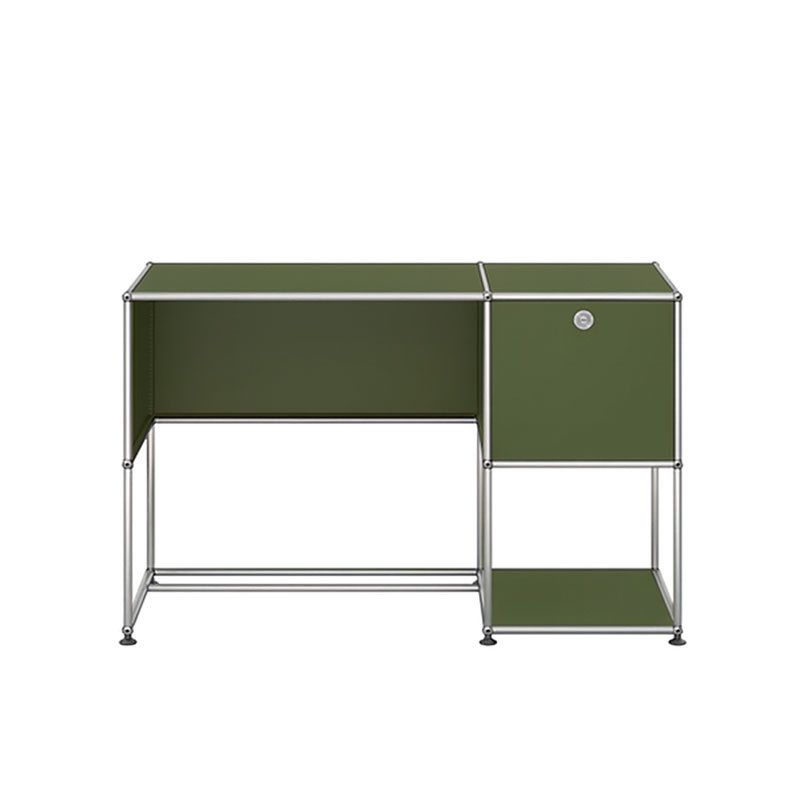 Angers Nantes Cholet Paris Bordeaux Poitiers Le mans Rennes Icônes USM Haller Quickship Modulaire Bureau B21 Vert Olive Fritz Haller Paul SCHÄRER 2