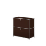 Angers Nantes Cholet Paris Bordeaux Poitiers Le mans Rennes Icônes USM Haller Quickship Modulaire Meuble S2 Marron Fritz Haller Paul SCHÄRER 3