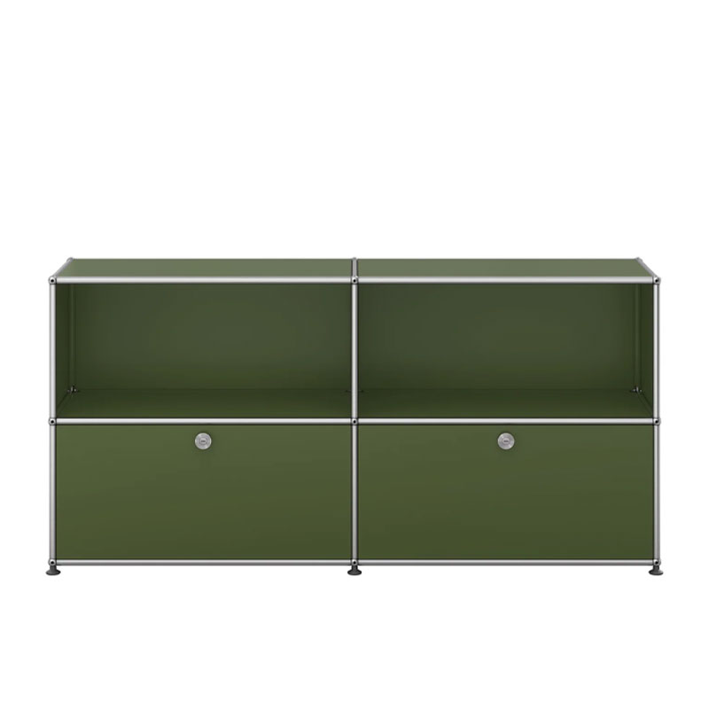 Angers Nantes Cholet Paris Bordeaux Poitiers Niort Le mans Rennes Icônes USM Haller Quickship Meuble  C2 Vert Olive Fritz Haller Paul SCHÄRER 0