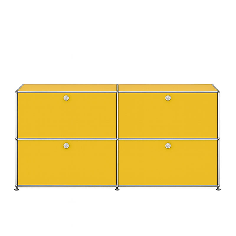 Angers Nantes Cholet Paris Bordeaux Poitiers Niort Le mans Rennes Icônes USM Haller Quickship Meuble  E2 Jaune Or Fritz Haller Paul SCHÄRER 