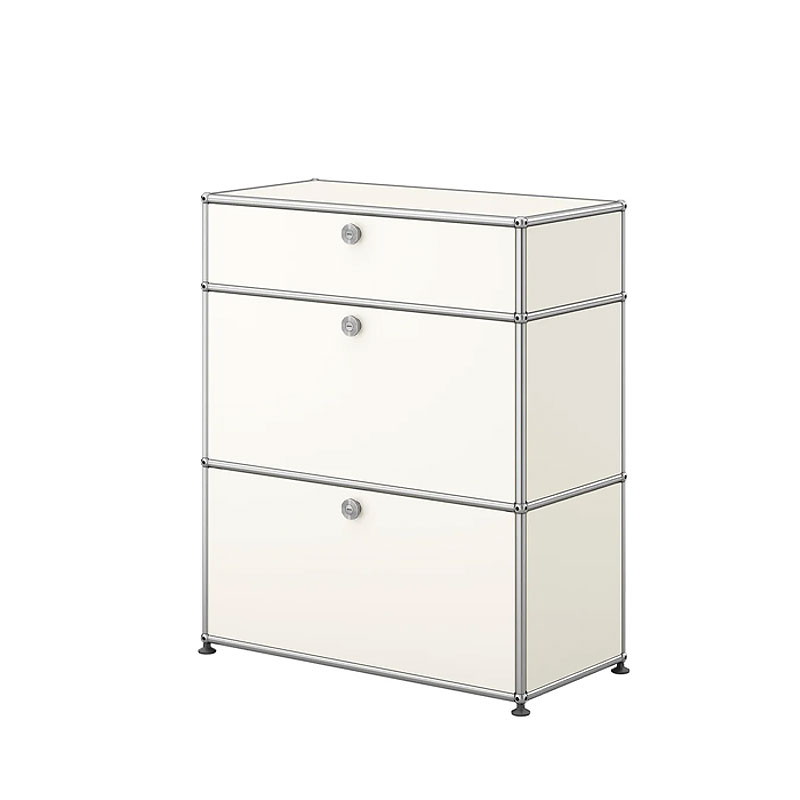 Angers Nantes Cholet Paris Bordeaux Poitiers Niort Le mans Rennes Icônes USM Haller Quickship Meuble M25 Blanc Pur Fritz Haller Paul SCHÄRER 7