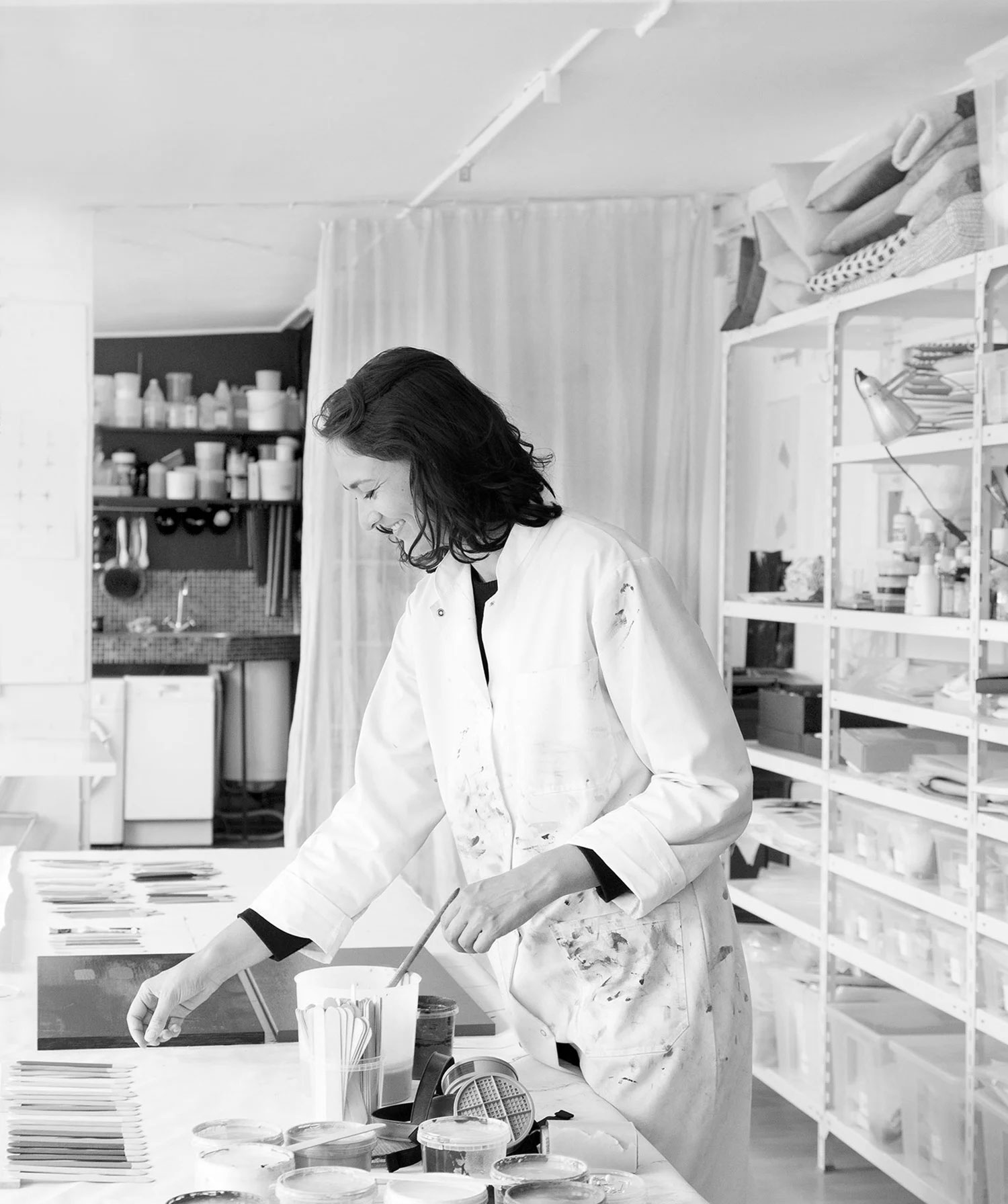 Angers Nantes Cholet Saumur Icones Tapis Ply mobilier Scandinave laine zigzag blanc gris anthracite plat Margrethe Odgaard 01