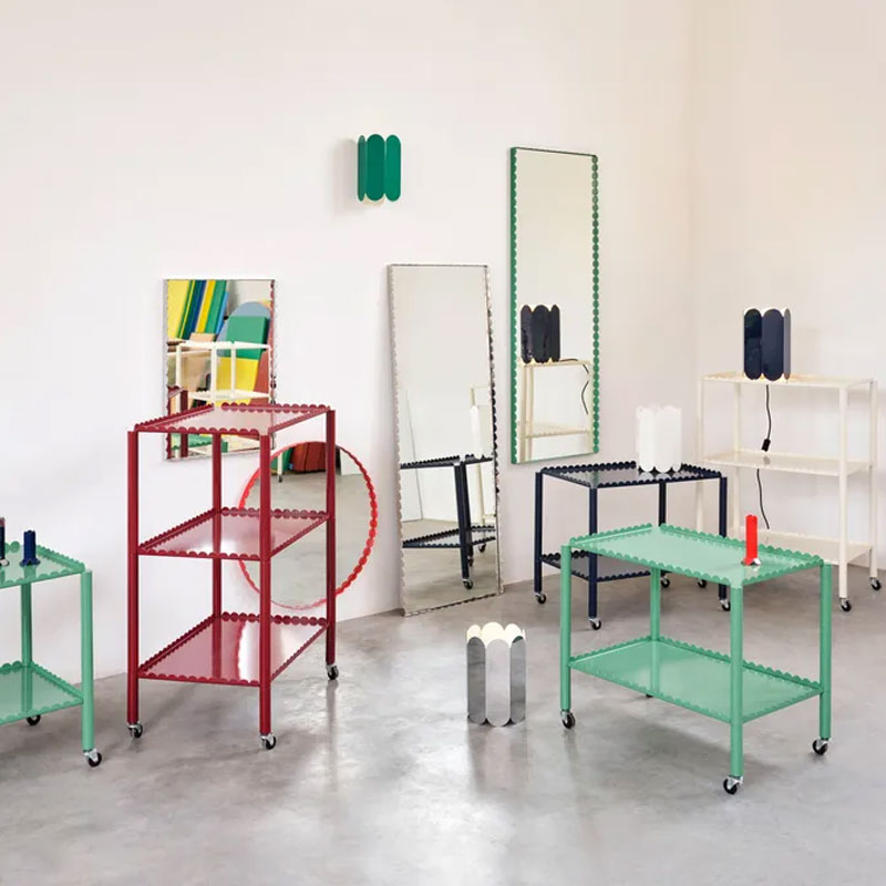 Angers Nantes Cholet Saumur Paris Bordeaux Le Mans Laval Icones Hay Scandinave Mobilier design Arcs Hight rouge Muller Van Severen 2