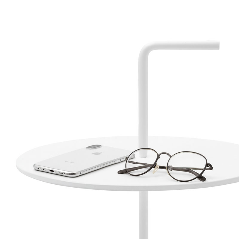 Angers Nantes Cholet Saumur Paris Bordeaux Le mans laval Icones Lapalma Table d'appoint blanc marbre portable carrare Franscesco Rota 3