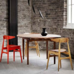 Angers Nantes Cholet Saumur Paris Bordeaux le mans Laval Icones Chaise Carl Hansen CH33T huilé Noyé mobilier chêne Scandinave Hans J Wegner 2