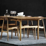 Angers Nantes Cholet Saumur Paris Bordeaux le mans Laval Icones Chaise Carl Hansen CH33T huilé Noyé mobilier chêne Scandinave Hans J Wegner 3