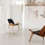 Angers Nantes Cholet Saumur Paris Bordeaux le mans Laval Icones Fauteuil Carl Hansen CH07 huilé Noyé cuir mobilier Shell Chair Scandinave Hans J Wegner