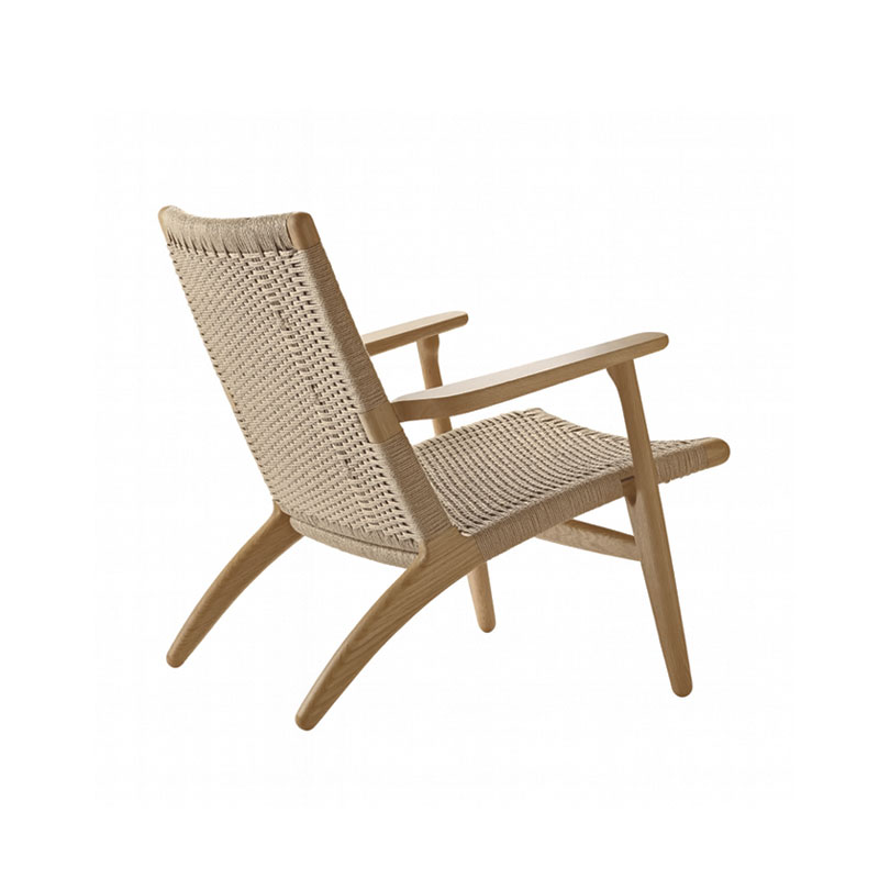 Angers Nantes Cholet Saumur Paris Bordeaux le mans Laval Icones fauteuil Carl Hansen tréssé CH25 huilé chêne bois mobilier Scandinave Hans J Wegner 0