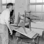 Angers Nantes Cholet Saumur Paris Bordeaux le mans Laval Icones fauteuil Carl Hansen tréssé CH25 huilé chêne bois mobilier Scandinave Hans J Wegner 005