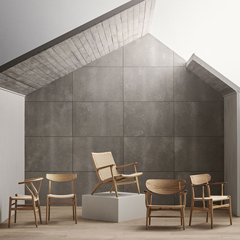 Angers Nantes Cholet Saumur Paris Bordeaux le mans Laval Icones fauteuil Carl Hansen tréssé CH25 huilé chêne bois mobilier Scandinave Hans J Wegner 006