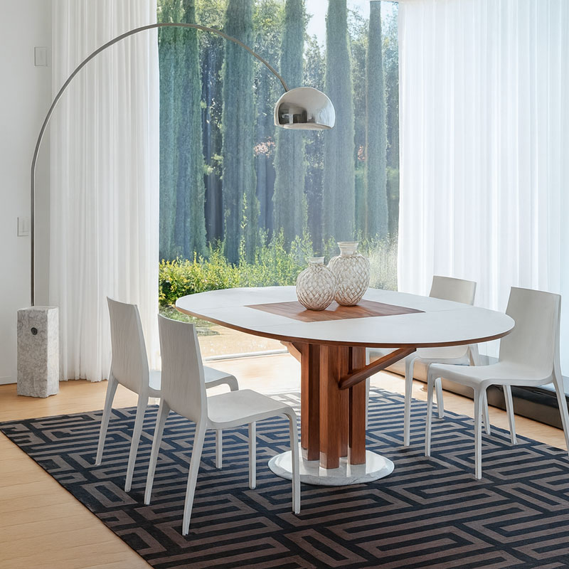 Angers Nantes Cholet Saumur Paris bordeaux Le Mans Poitiers Icones Horm casamania matelassé Chaise Ki Mario Bellini Noyer 2