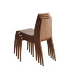 Angers Nantes Cholet Saumur Paris bordeaux Le Mans Poitiers Icones Horm casamania matelassé Chaise Ki Mario Bellini Noyer 4