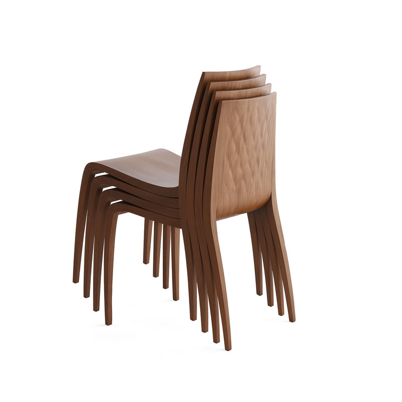 Angers Nantes Cholet Saumur Paris bordeaux Le Mans Poitiers Icones Horm casamania matelassé Chaise Ki Mario Bellini Noyer 4