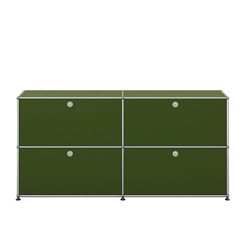 Angers Nantes Paris Bordeaux Poitiers Niort Le mans Rennes Icônes USM Haller Quickship Meuble E2 Vert Olive Fritz Haller Paul SCHÄRER 4