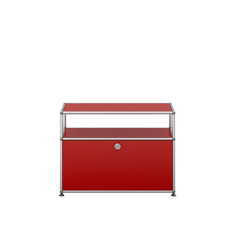 Angers Nantes  Paris Bordeaux Poitiers Niort Le mans Rennes Icônes USM Haller Quickship O1 Chevet Rouge Rubis Fritz Haller Paul SCHÄRER 0