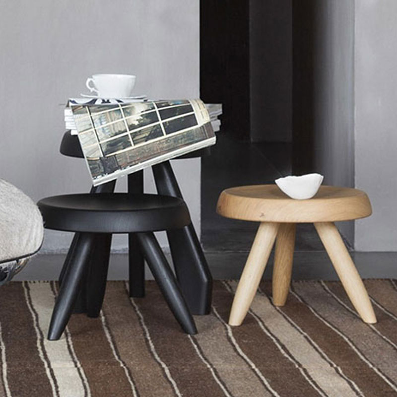 Angers Nantes Paris Orleans Poitiers Rochelle Tours Nice Niort Rennes Tours Icônes Cassina Tabouret table 523 Noyer Perriand Corbusier 4