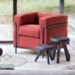 Angers Nantes Paris Orleans Poitiers Rochelle Tours Nice Niort Rennes Tours Icônes Cassina Tabouret table 523 Noyer Perriand Corbusier 5