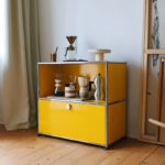 Angers Nantes Cholet Paris Bordeaux Poitiers Niort Laval Mans Rennes Icônes USM Haller Quickship M62 Meuble Jaune Or Fritz Haller Paul SCHÄRER 6