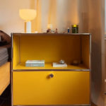 Angers Nantes Cholet Paris Bordeaux Poitiers Niort Laval Mans Rennes Icônes USM Haller Quickship M62 Meuble Jaune Or Fritz Haller Paul SCHÄRER 7