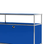 Angers Nantes Paris Bordeaux Poitiers Niort Laval Mans Rennes Icônes USM Haller Quickship O2 Meuble TV Bleu Gentiane Fritz Paul SCHÄRER 0