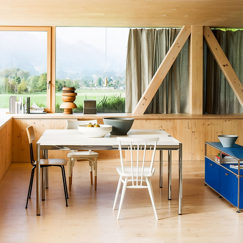 Angers Nantes Paris Bordeaux Poitiers Niort Laval Mans Rennes Icônes USM Haller Quickship O2 Meuble TV Bleu Gentiane Fritz Paul SCHÄRER 5