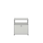 Angers Nantes Saintes Paris Bordeaux Poitiers Laval Mans Rennes Icônes USM Haller Quickship M55 Chevet Gris Clair Fritz Haller Paul SCHÄRER 1