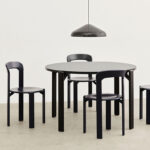 Angers Nantes Cholet Paris Bordeaux Le Mans Laval Icones Hay Scandinave chaise bois Rey Noir Bruno